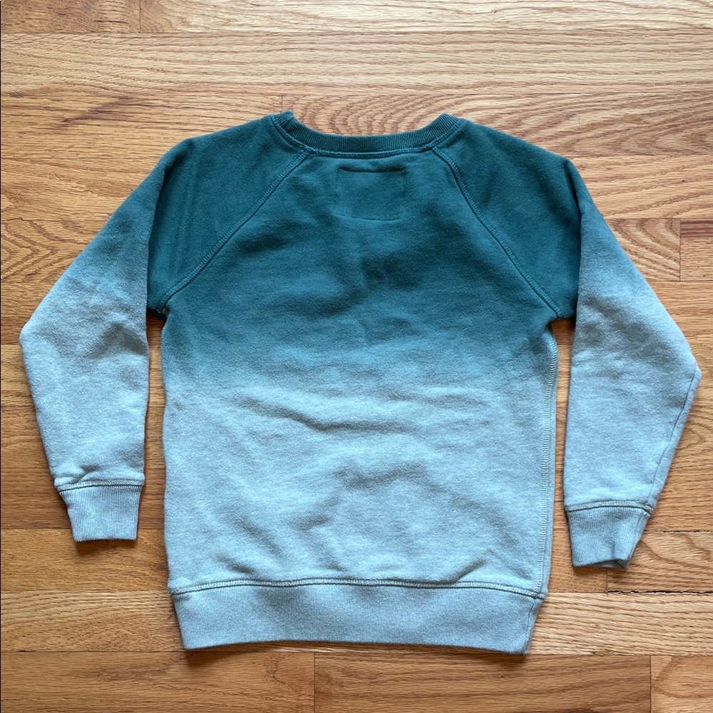 Boden green ombré sweatshirt - Picture 7 of 10